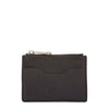 Cestello | Men's card case in vintage leather color black