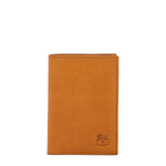 Galileo | Men's card case in vintage leather color natural