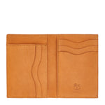 Galileo | Men's card case in vintage leather color natural