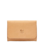 Galileo | Men's card case in calf leather color natural