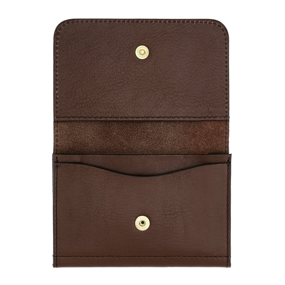 Galileo | Porte-cartes pour homme en cuir couleur marron tabacco — 
interior detail view
 — 3 of 3