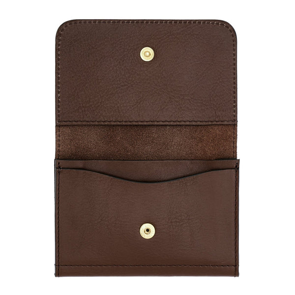 Galileo | Porte-cartes pour homme en cuir couleur marron tabacco