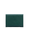 Galileo | Men's card case in leather color green oleandro