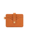 Mugello | Men's card case in leather color caramel