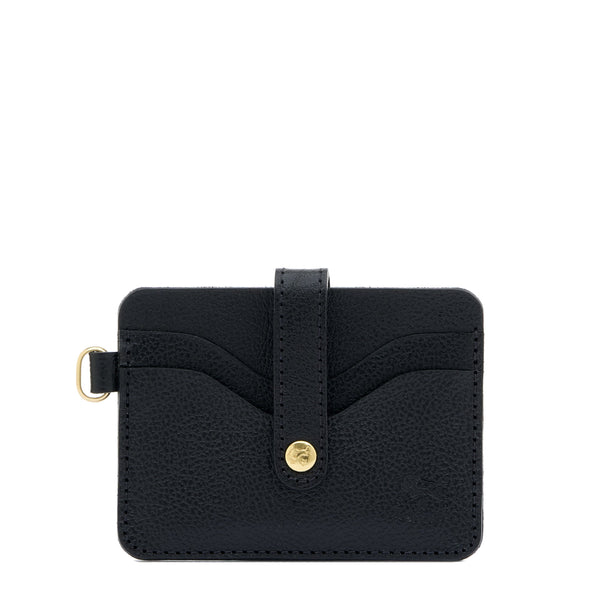 Mugello | Men's card case in leather color black
