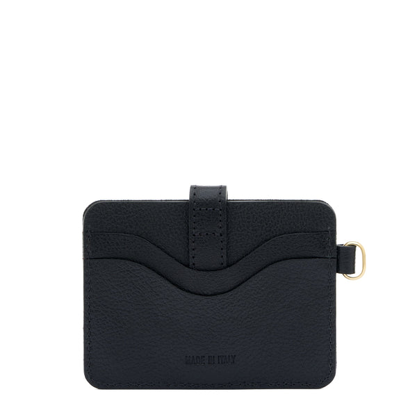 Mugello | Men's card case in leather color black