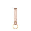 Porta chiavi in pelle metallizzata colore bronzo metallico