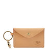 Scarlino | Women's keyring in calf leather color natural