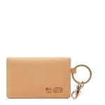Scarlino | Women's keyring in calf leather color natural