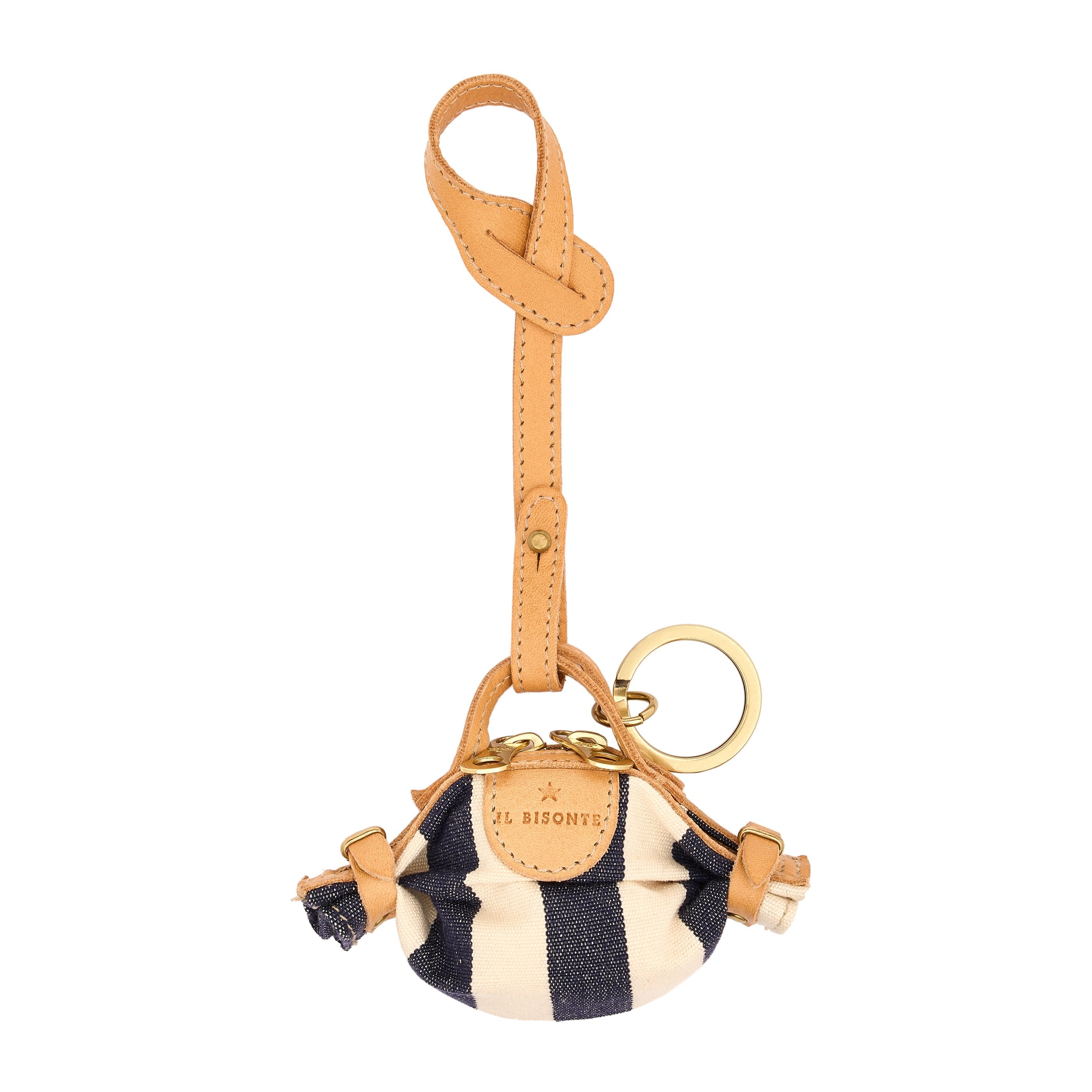 Mini | Porte clefs pour femme en tissu couleur multicolor