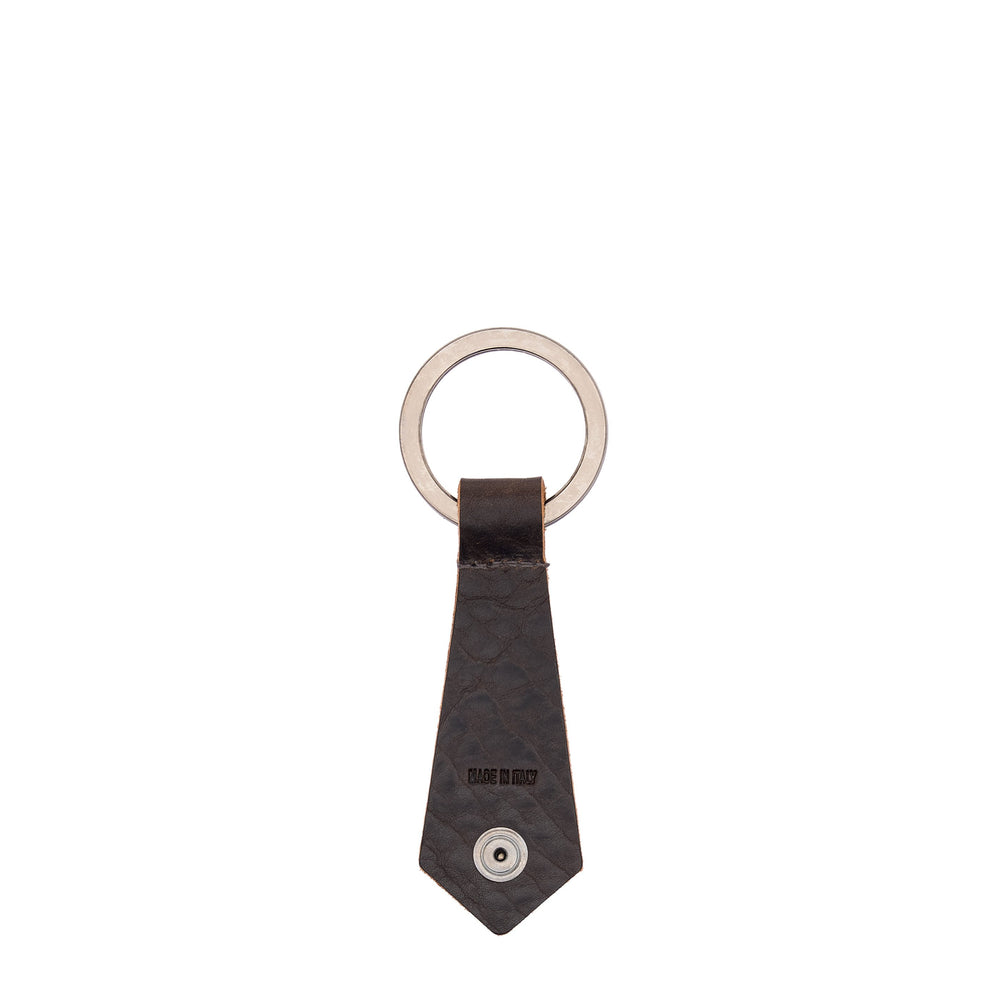 Gadget | Men's keyring in leather color dark brown