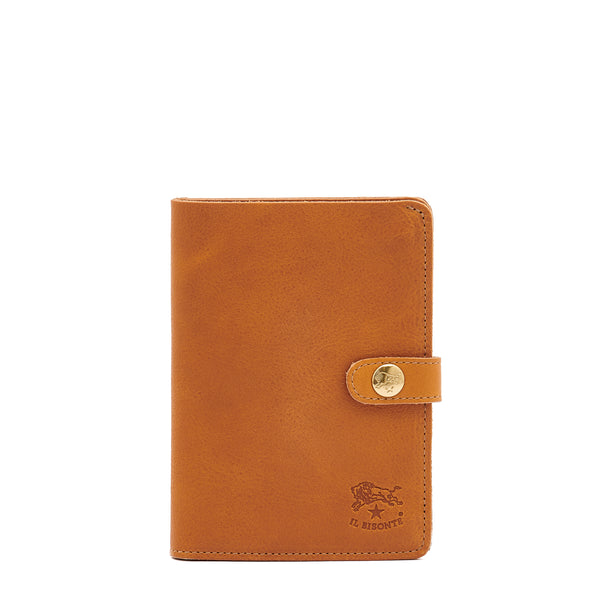 Women's wallet in vintage leather color natural