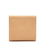 Wallet in Calf Leather color Natural