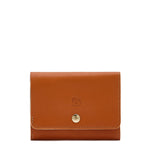 Alberese | Wallet in calf leather color caramel