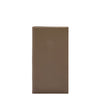 Wallet in calf leather color light grey
