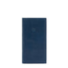 Portafoglio in pelle colore blu