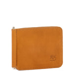 Men's wallet in vintage leather color natural