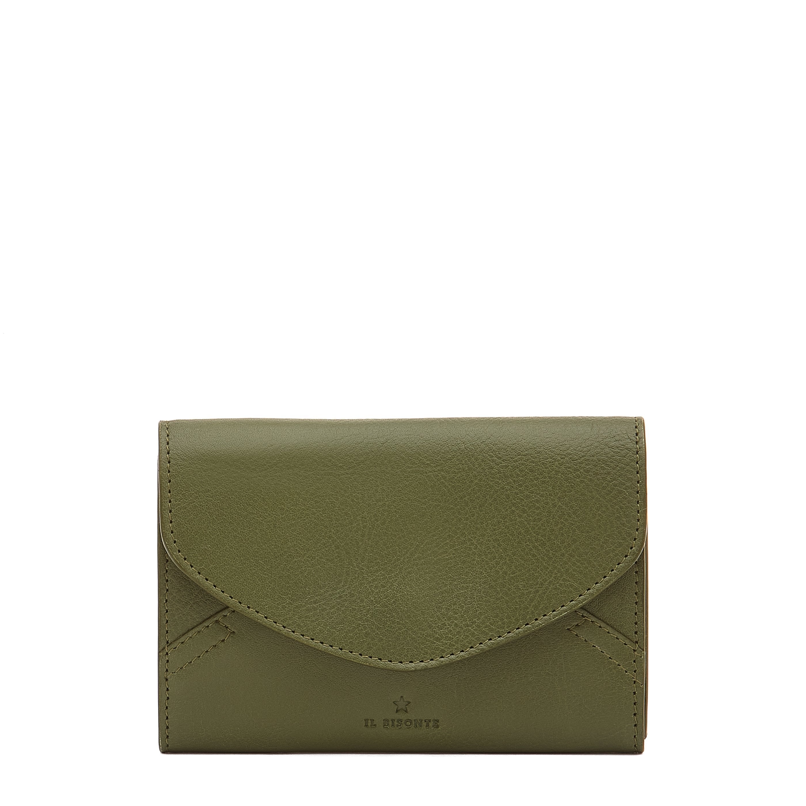 Esperia | Women's Wallet in Leather color Cypress
