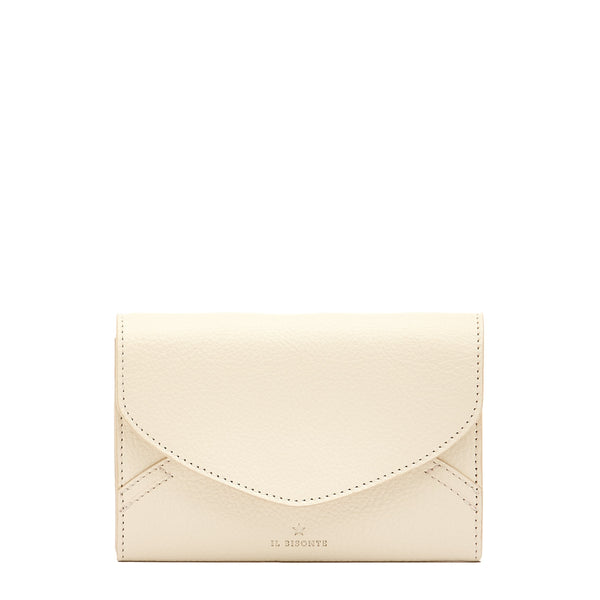 Esperia | Women's wallet in leather color white