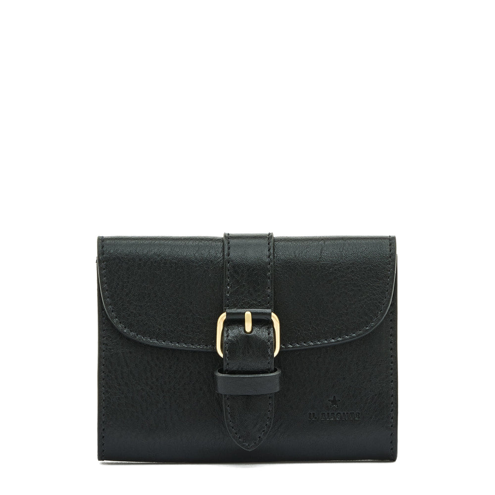 Linea 1990 | Women's wallet in leather color black