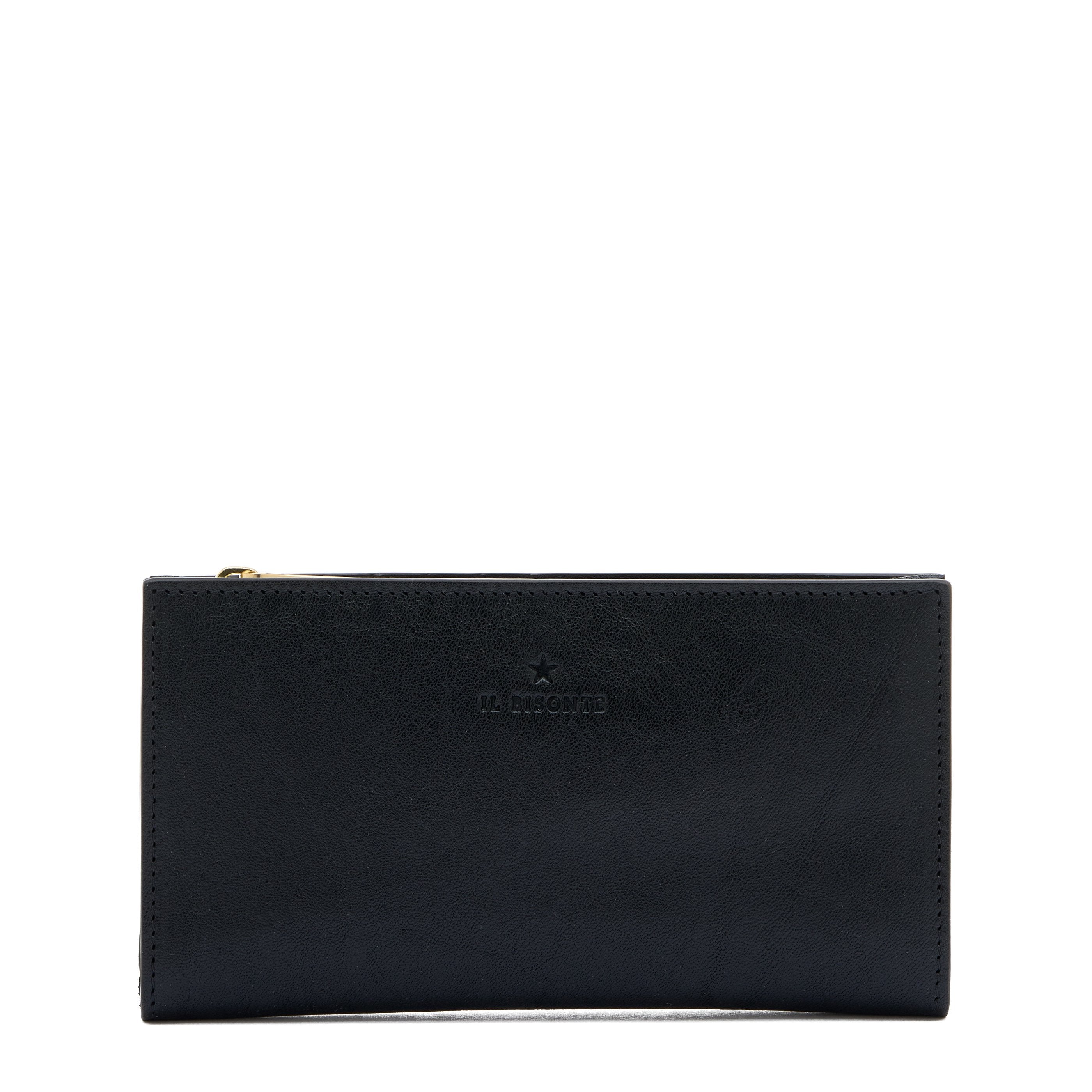 Storia | Portafoglio da donna in pelle colore nero — 
front view
 — 1 of 4