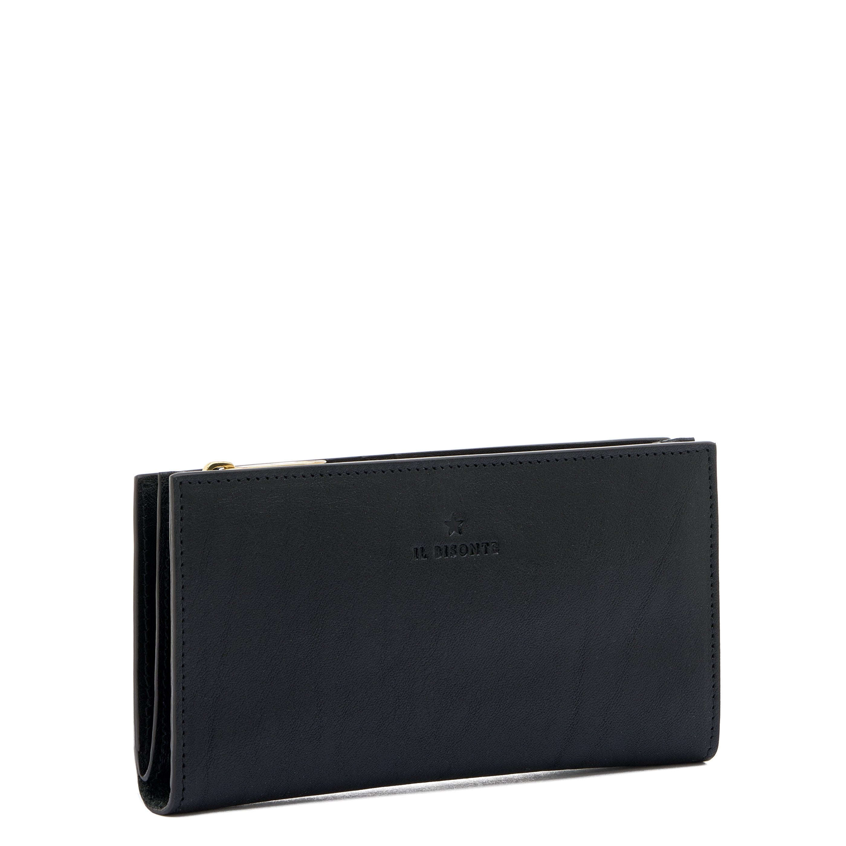 Storia | Portafoglio da donna in pelle colore nero — 
side view
 — 2 of 4