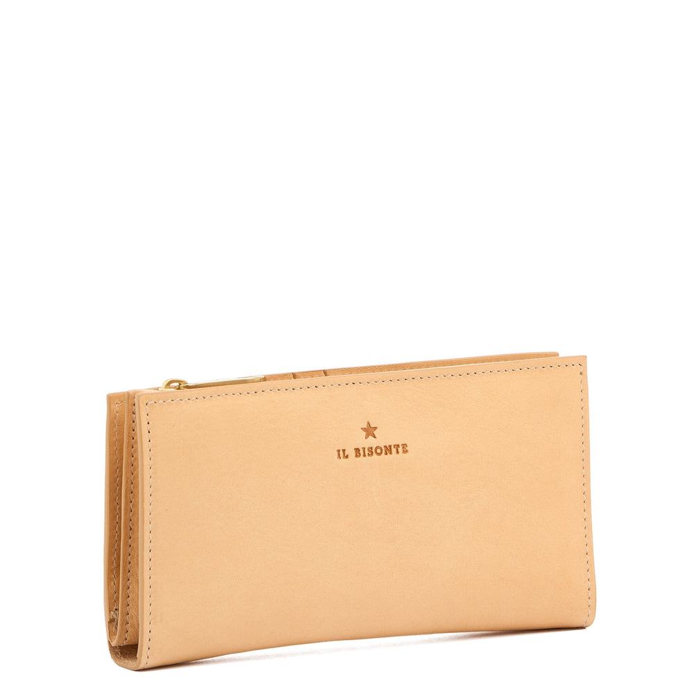 Storia | Women's wallet in leather color natural — 
side view
 — 2 of 4