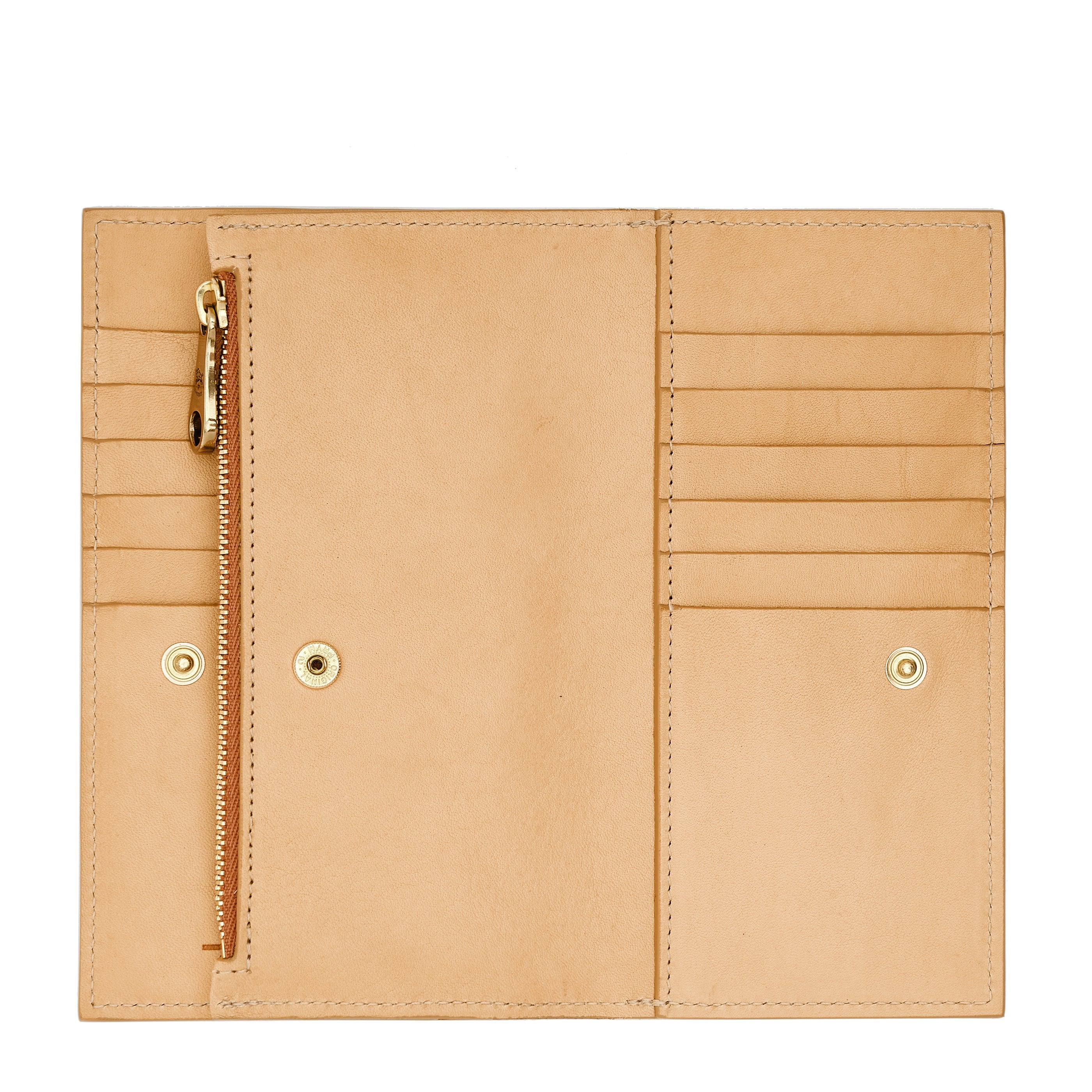 Storia | Women's wallet in leather color natural — 
back or detail view
 — 3 of 4