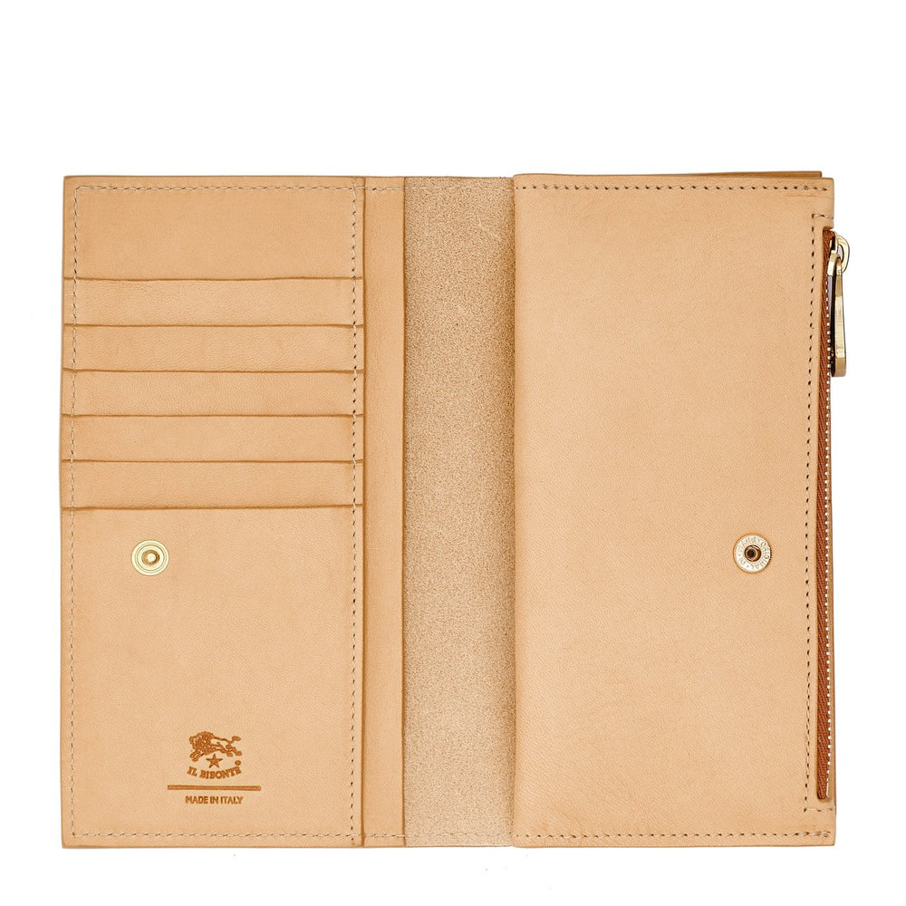 Storia | Women's wallet in leather color natural — 
interior detail view
 — 4 of 4