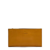 Storia | Portefeuille pour femme en cuir couleur jaune narciso