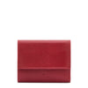 Anna | Women's small wallet in leather color red