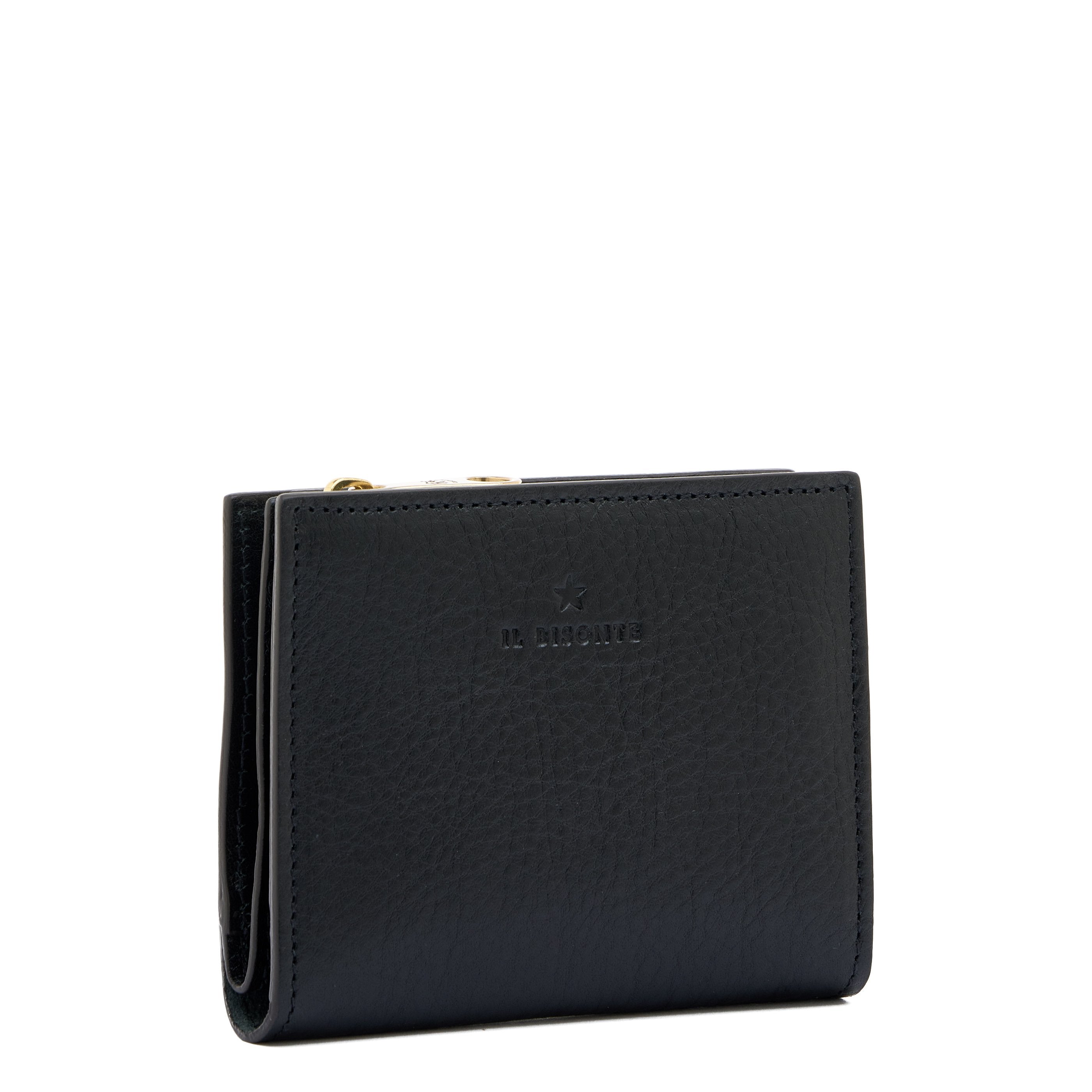 Storia | Portafoglio piccolo da donna in pelle colore nero — 
side view
 — 2 of 4